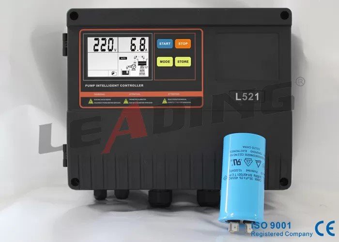 Intelligent Water Pump Control Box With Start And Run Capacitor